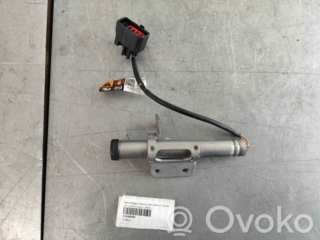 Volvo S90, V90 Siłownik poduszek powietrznych dla pieszych 