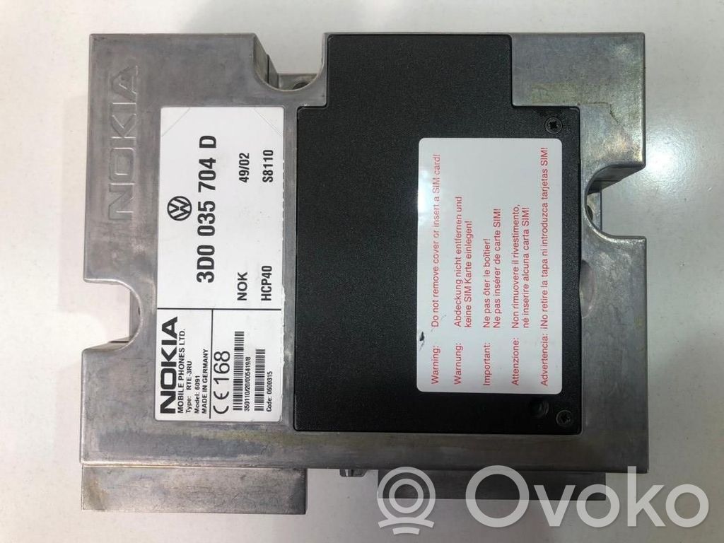 Bluetooth control unit module   3D0035704D