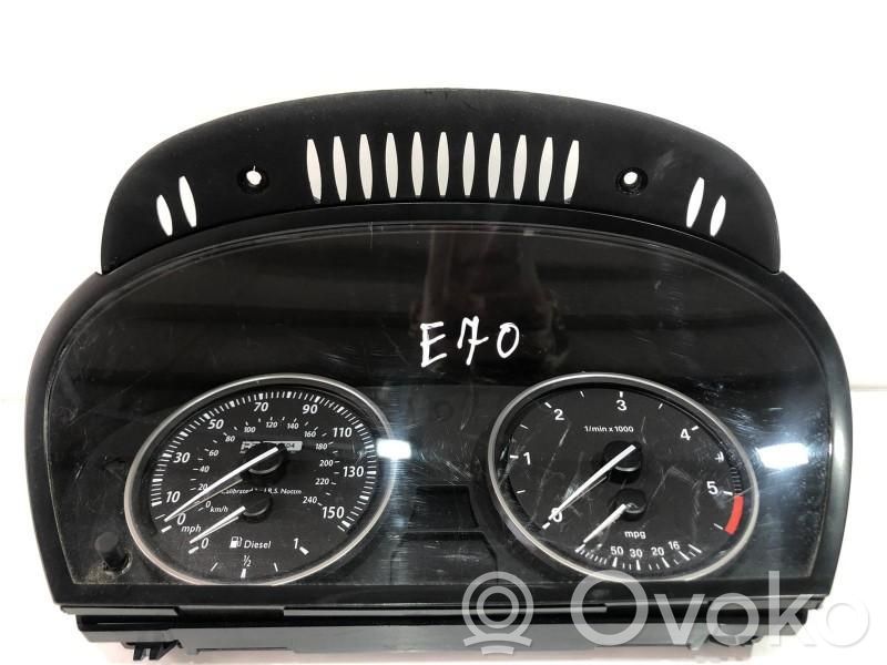 BMW X5 E70 Speedometer (instrument cluster) 
