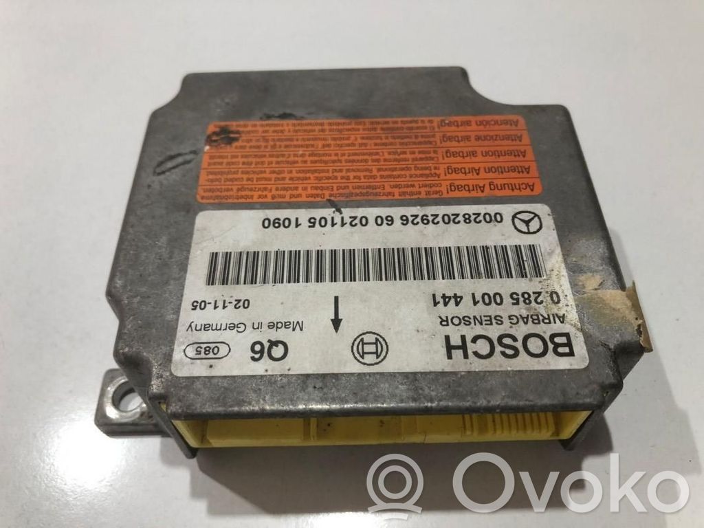Mercedes-Benz E W211 Airbag control unit/module 