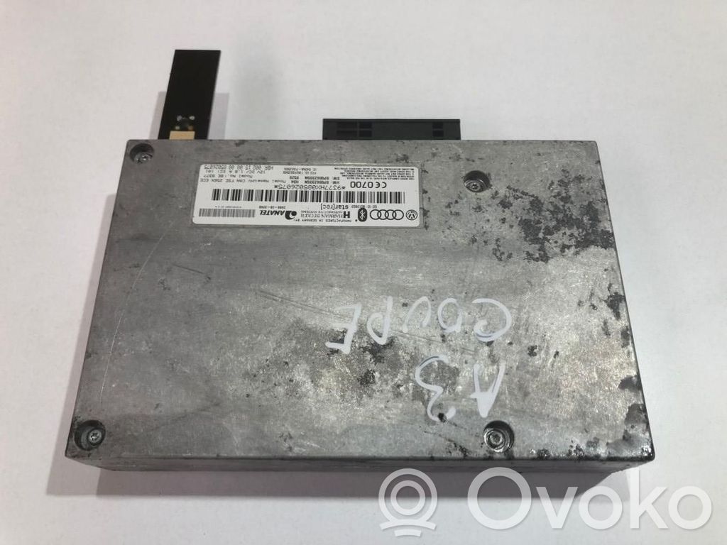 Audi A3 S3 8P Bluetooth control unit module 