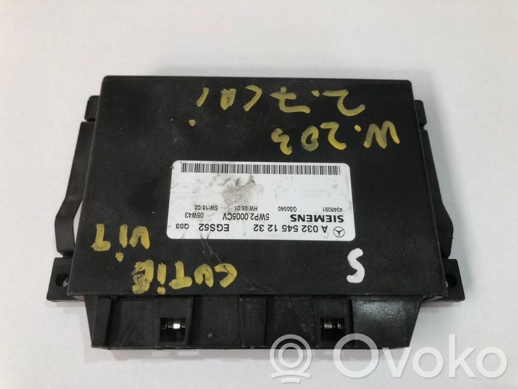 Mercedes-Benz C W203 Module de contrôle de boîte de vitesses ECU 