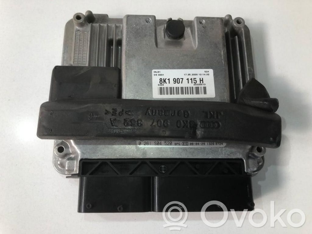 Engine control unit/module ECU   8K1907115H