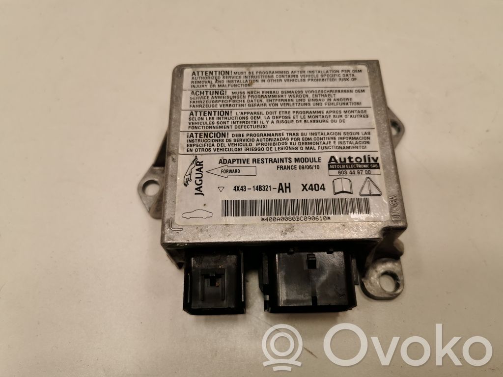 Unidad de control/módulo del Airbag   4X4314B321
