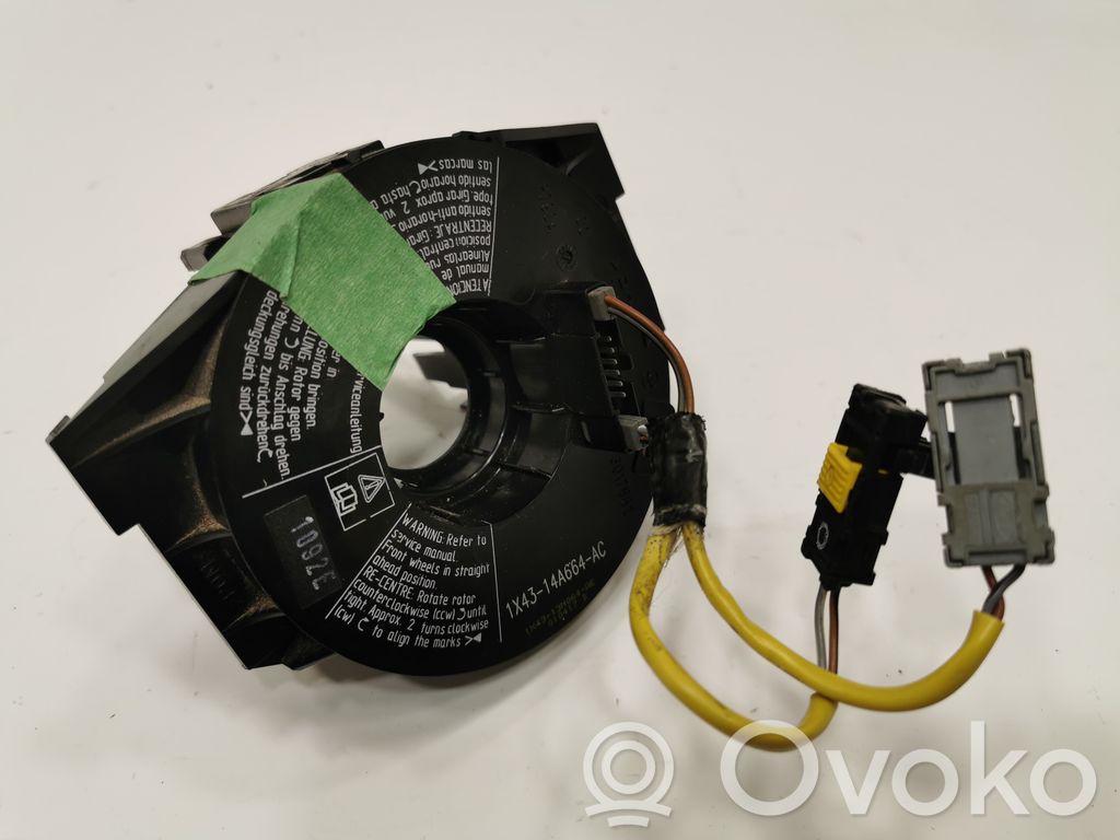 Jaguar X-Type Airbag slip ring squib (SRS ring) 