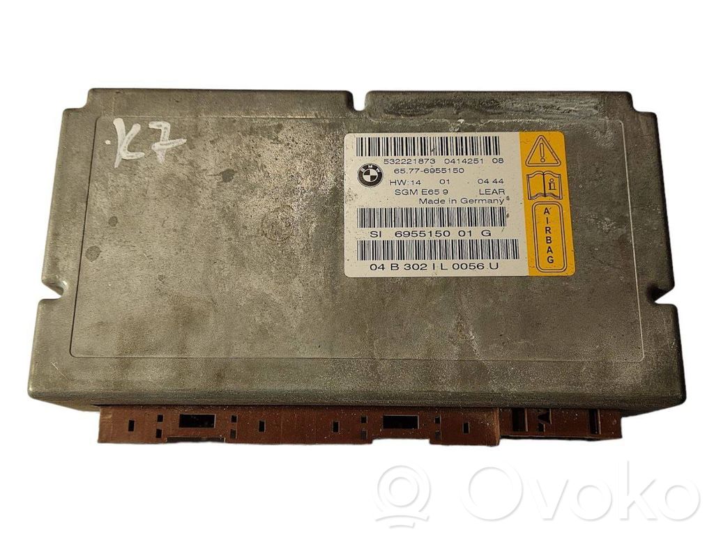 BMW 7 E65 E66 Airbag control unit/module 
