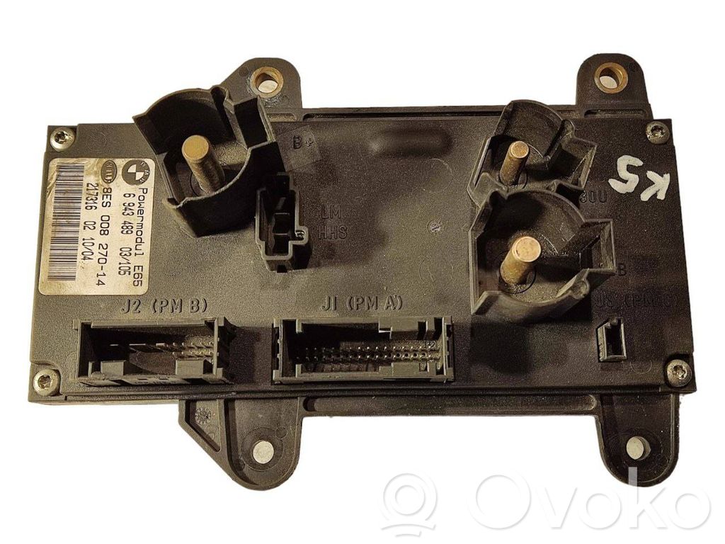 BMW 7 E65 E66 Power management control unit 
