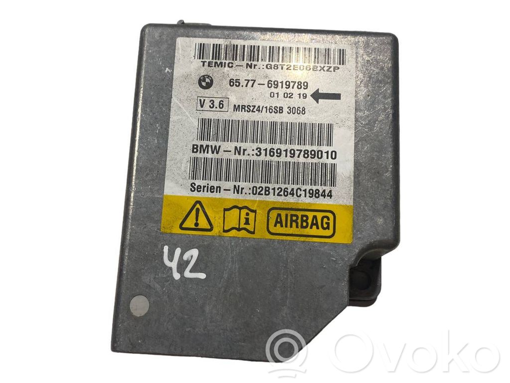 BMW 5 E39 Airbag control unit/module 