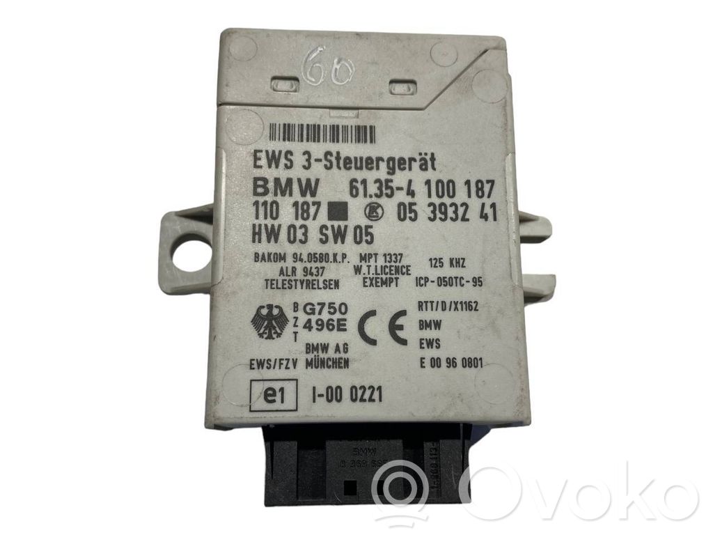 BMW 5 E39 Imobilaizera vadības bloks 