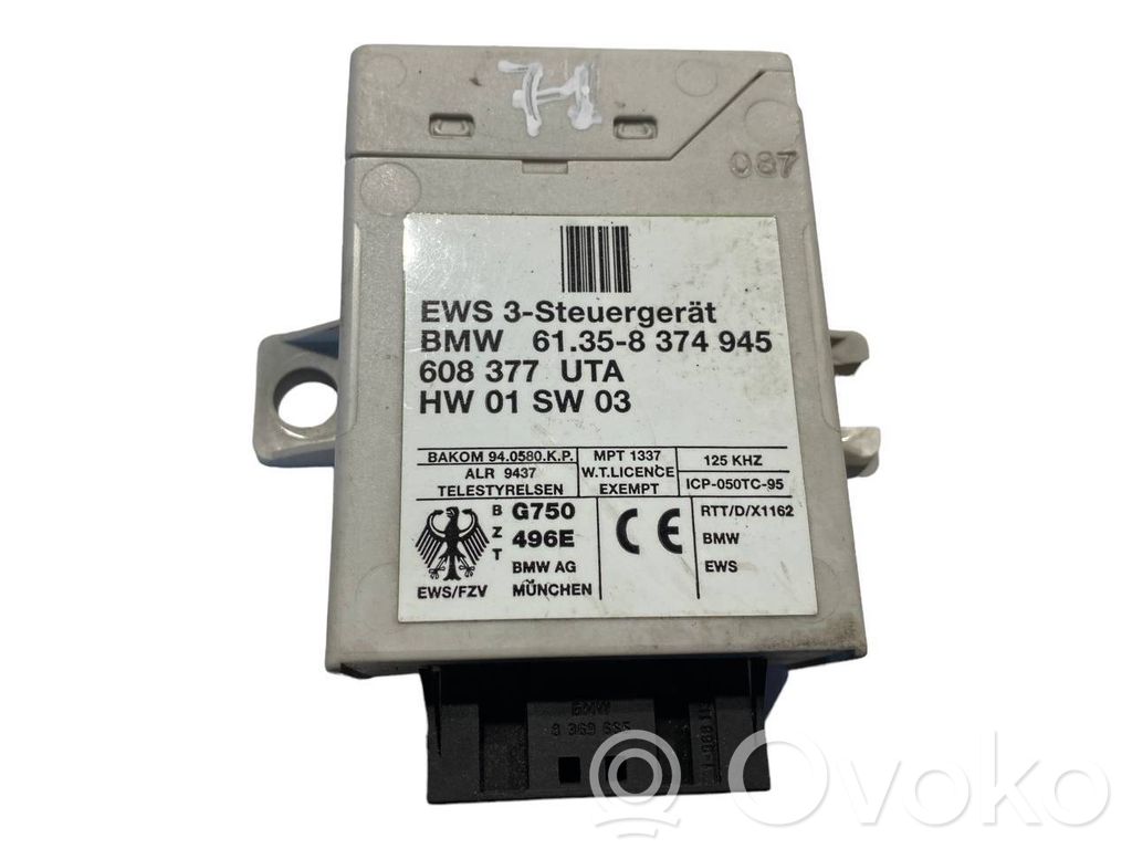 BMW 5 E39 Ajonestolaitteen ohjainlaite/moduuli 