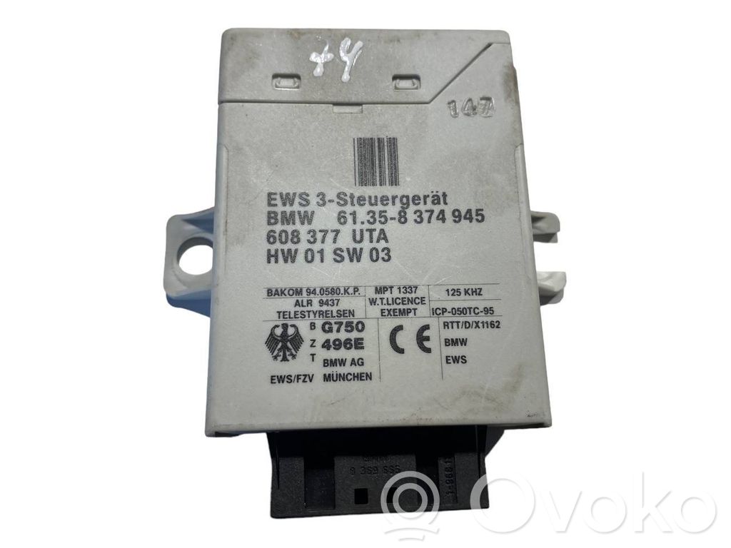 BMW 5 E39 Ajonestolaitteen ohjainlaite/moduuli 