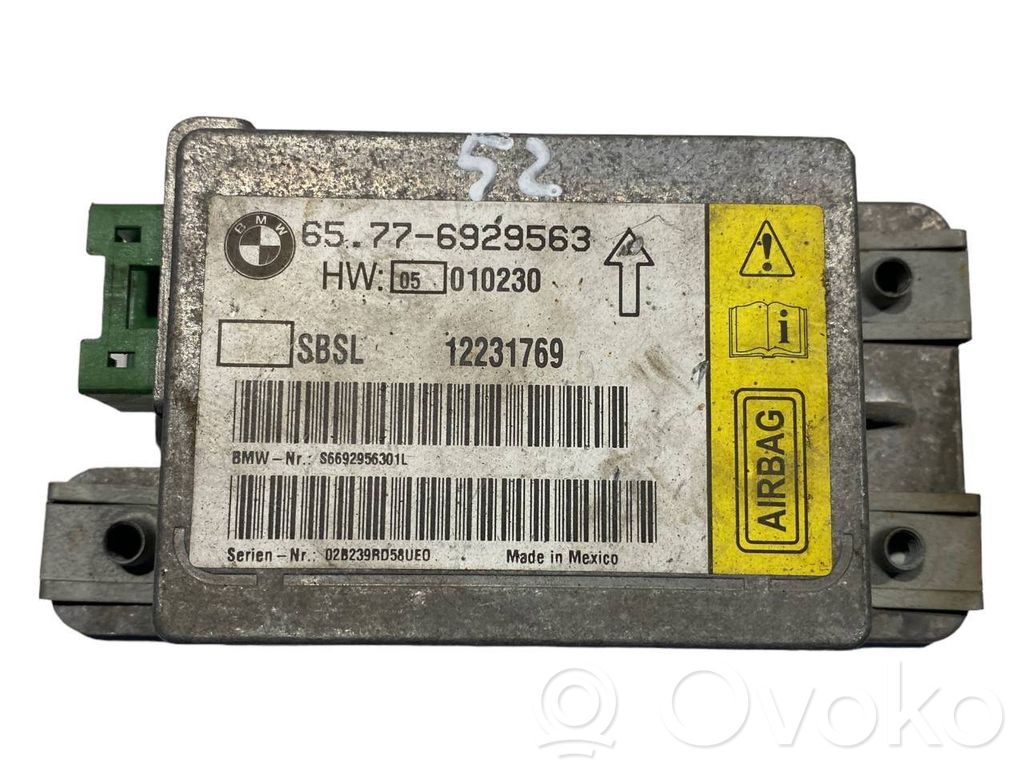 BMW 7 E65 E66 Airbag deployment crash/impact sensor 