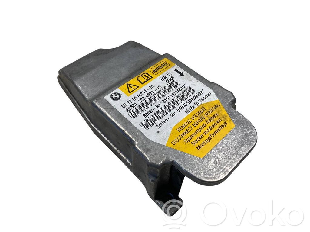 BMW 5 E60 E61 Airbag control unit/module 