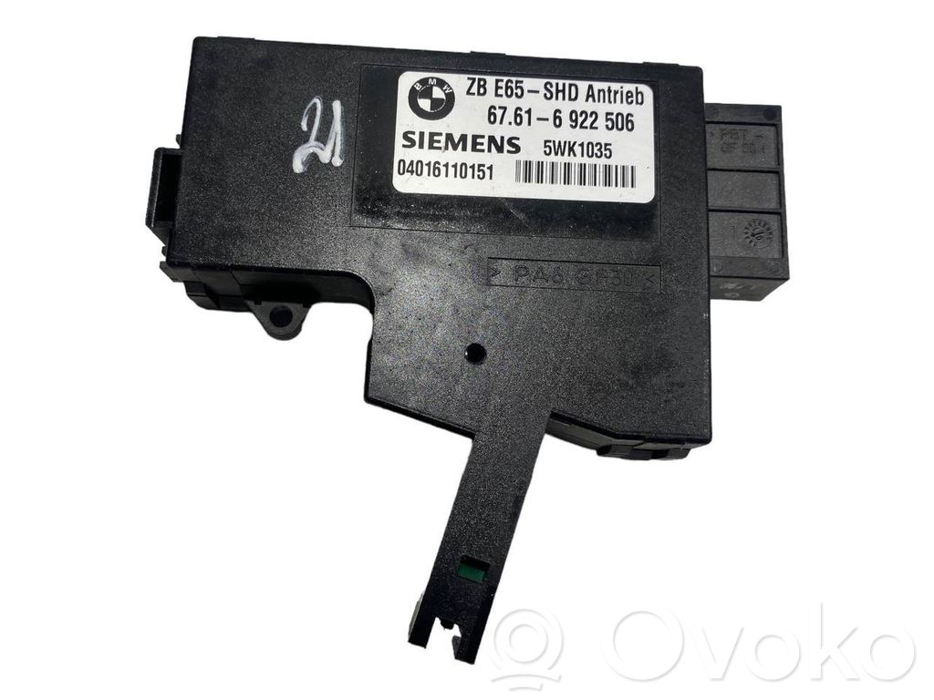 BMW 7 E65 E66 Sunroof motor/actuator 
