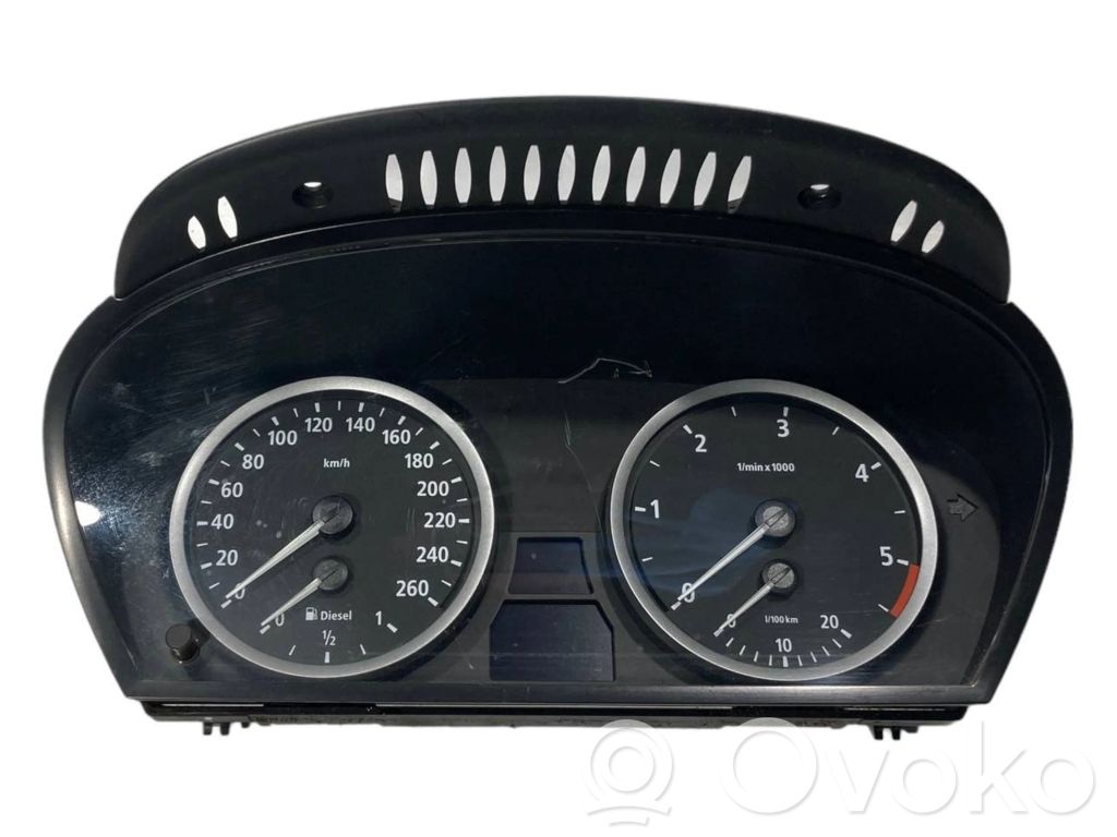 BMW 5 E60 E61 Velocímetro (tablero de instrumentos) 