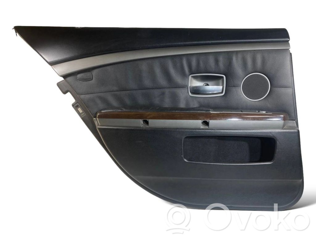 BMW 7 E65 E66 Apšuvums aizmugurējām durvīm 