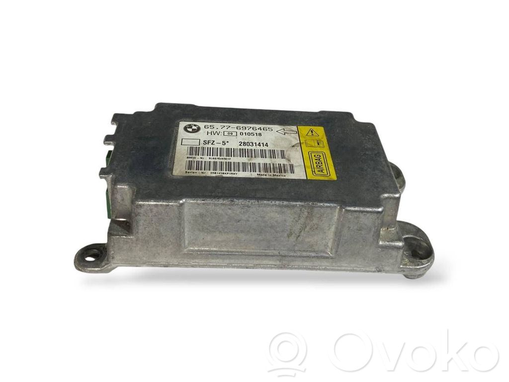 BMW 5 E60 E61 Turvatyynyn ohjainlaite/moduuli 