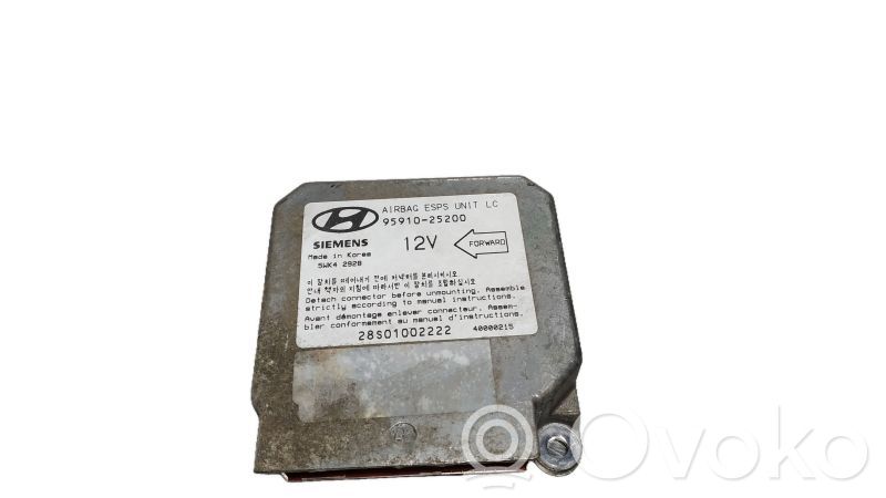 Unidad de control/módulo del Airbag   9591025200