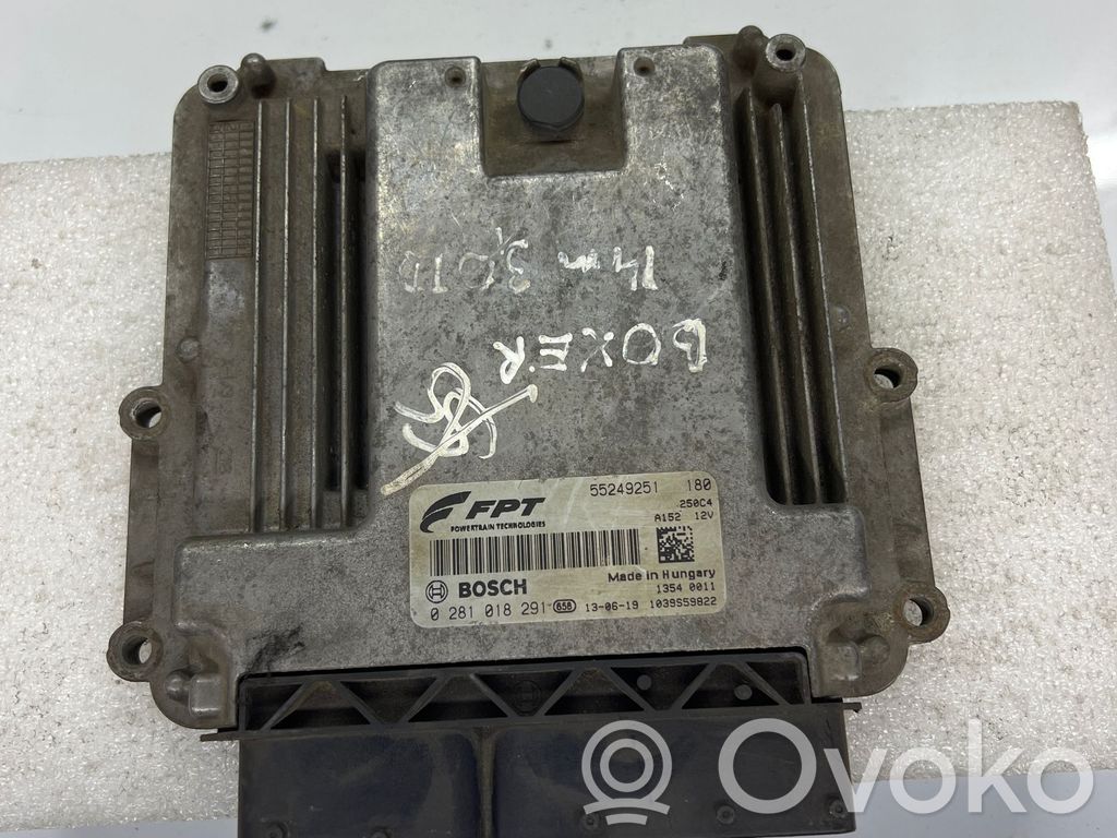 Engine control unit/module   0281018291,55249251