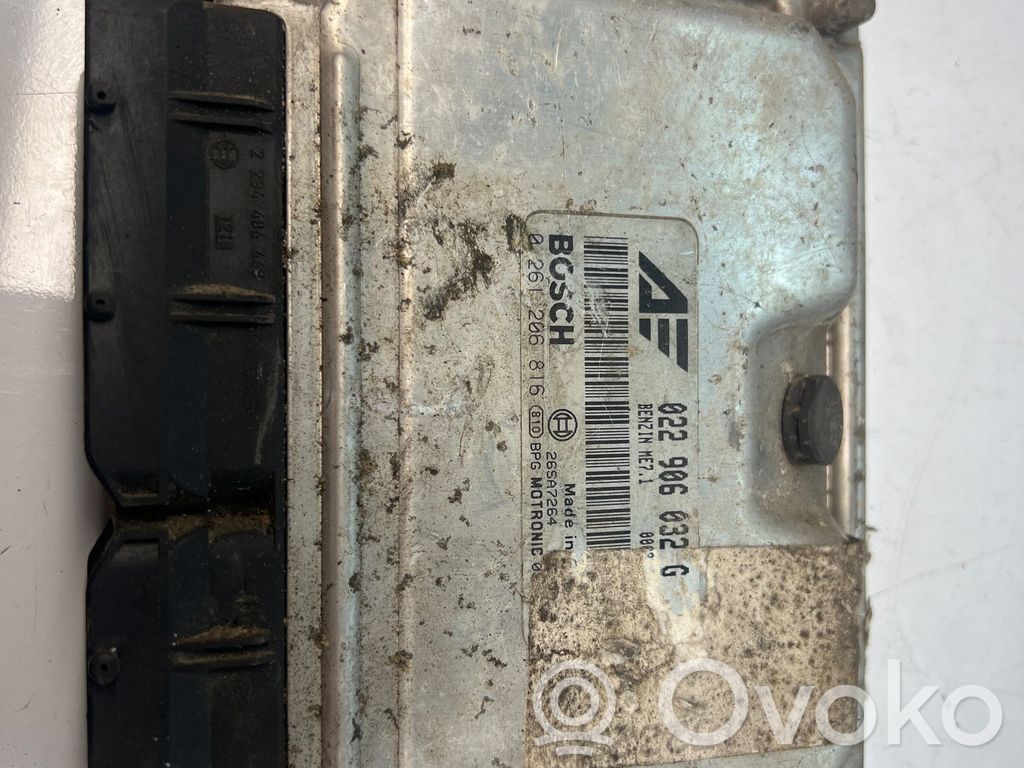 Sterownik / Moduł ECU   022906032G,206816,26SA7264