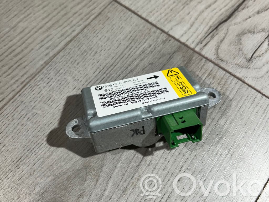 Turvatyynyn törmäysanturi   6960227,65776960227,30696022701E,05B1671S0144Z