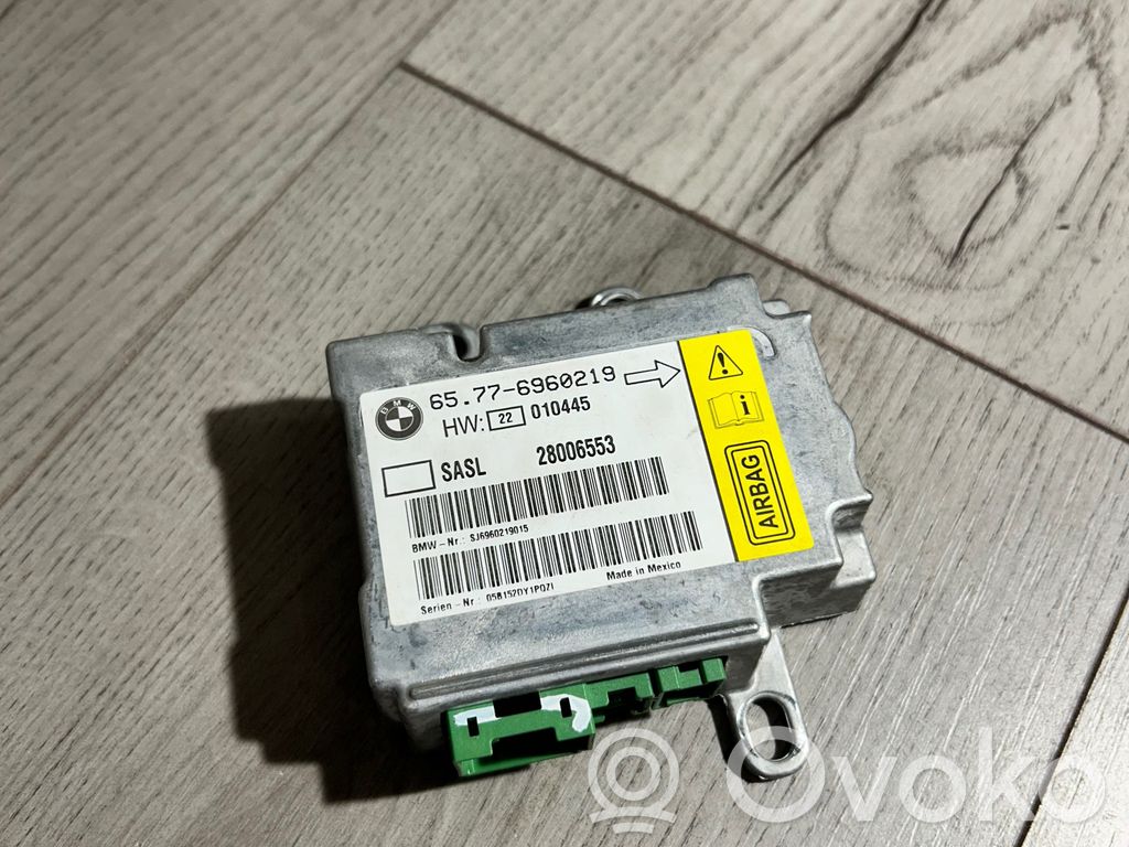 BMW 7 E65 E66 Unitate/modul de comandă airbaguri 