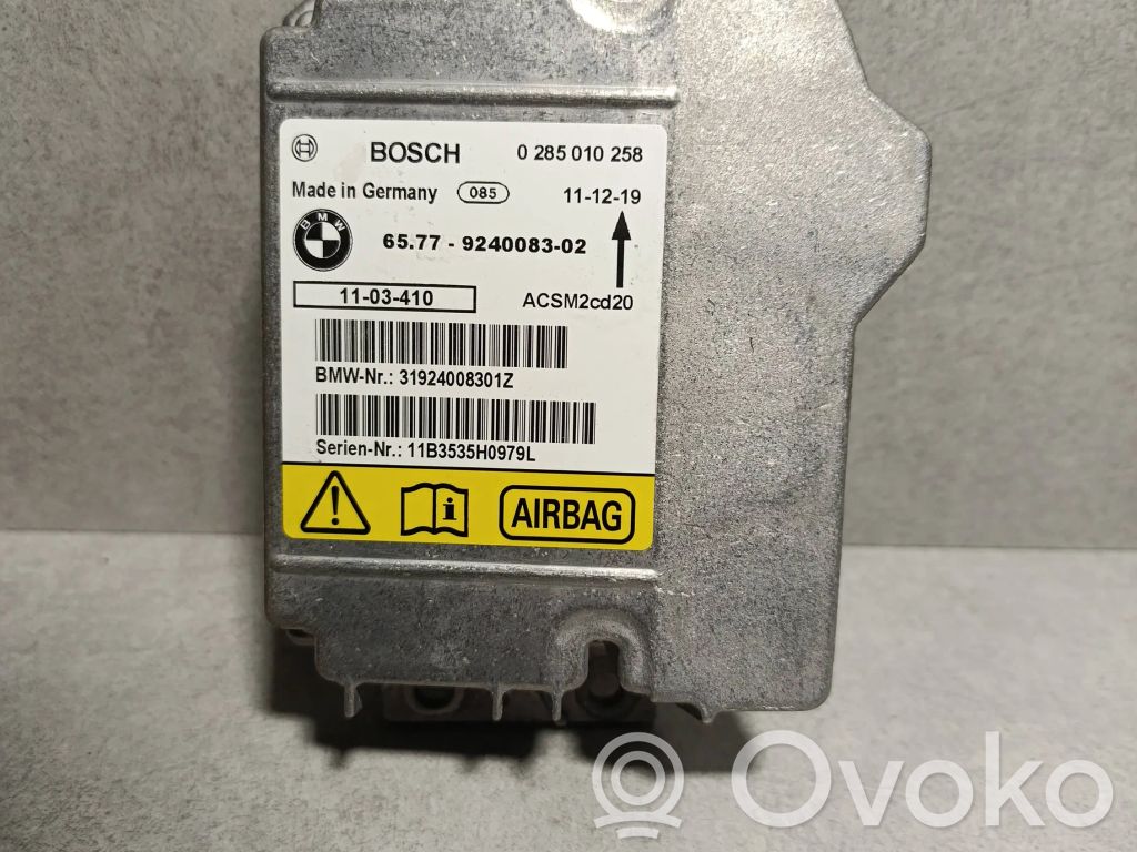 BMW X5 E70 Airbag control unit/module 