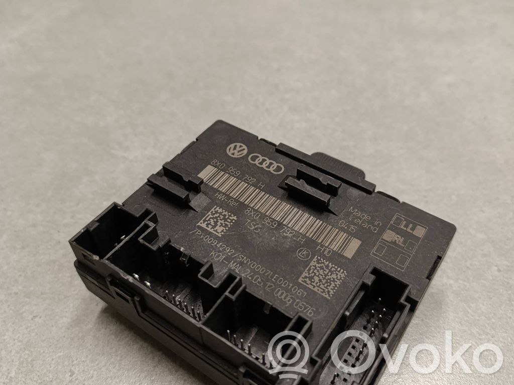 Audi Q3 8U Door control unit/module 