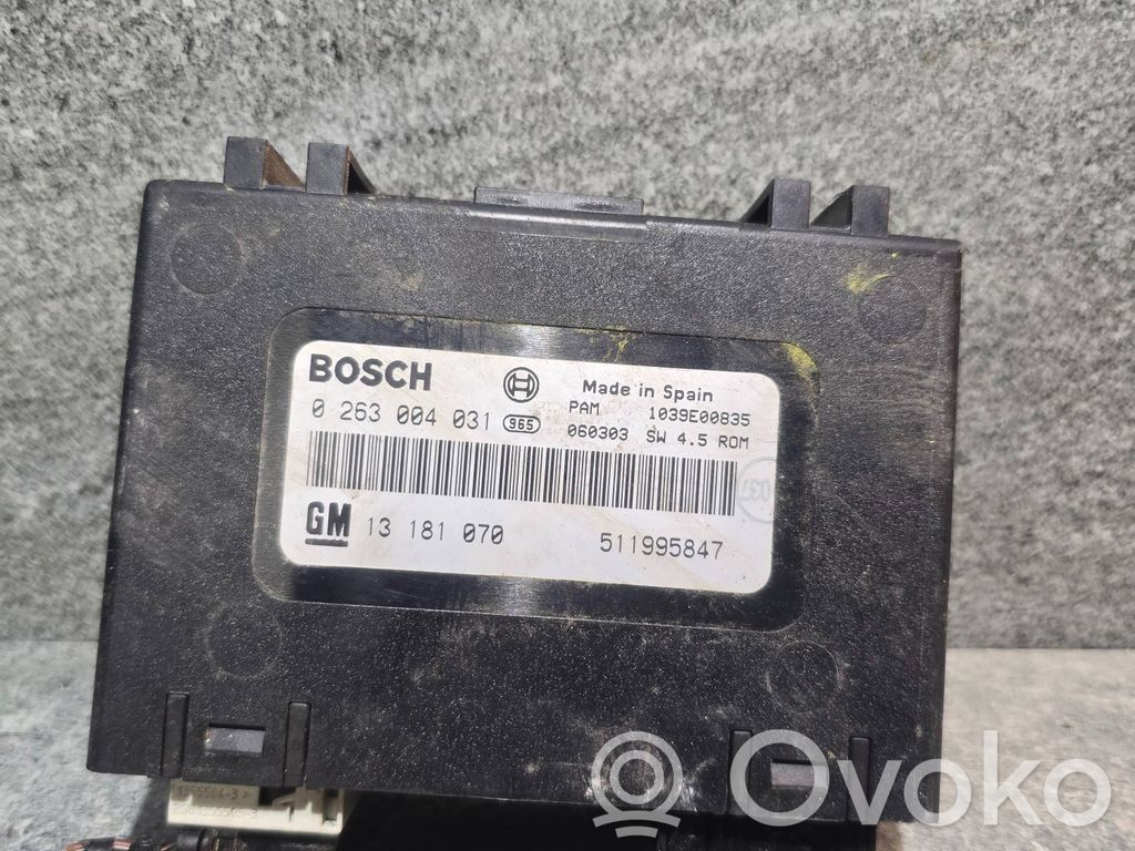 Opel Zafira B Parking PDC control unit/module 