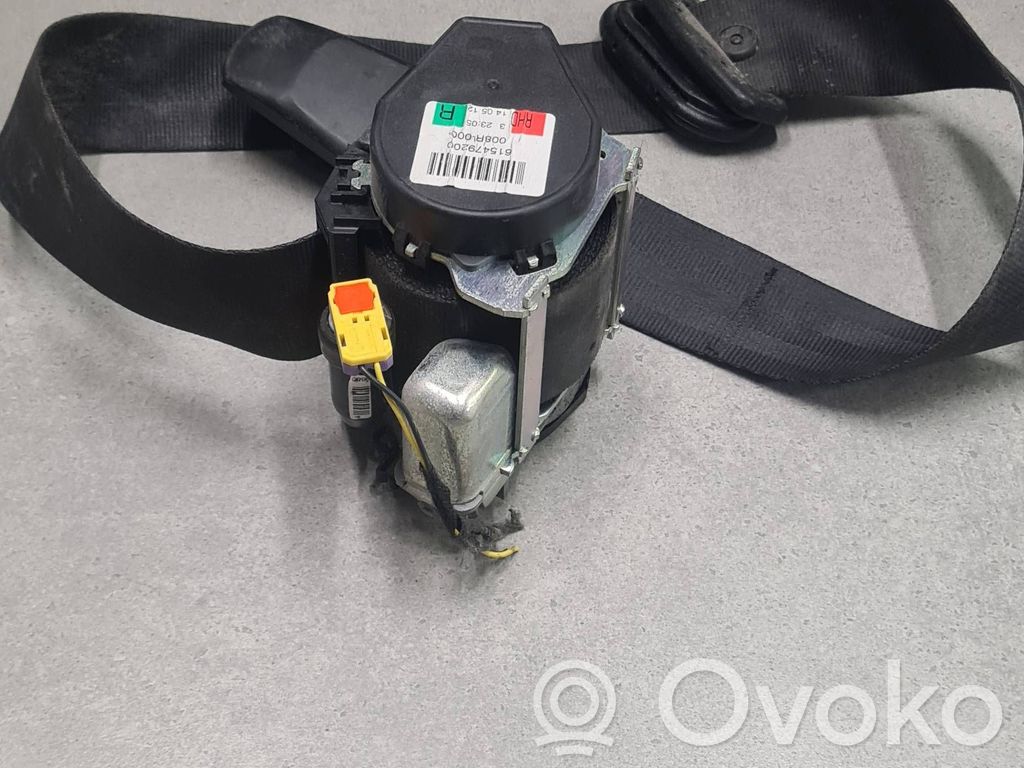 Volkswagen Golf Plus Cinturón trasero 