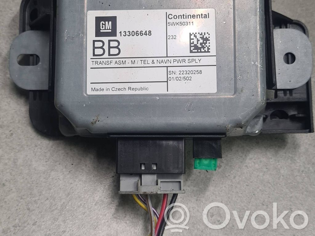 Opel Mokka GPS navigation control unit/module 