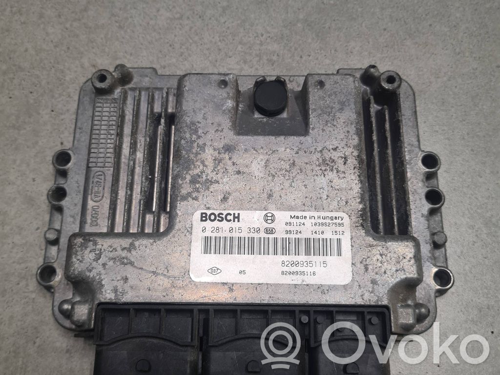 Renault Trafic II (X83) Engine control unit/module 