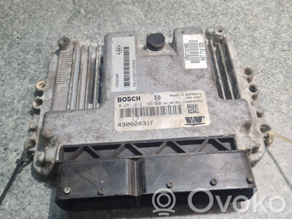 LDV Maxus Engine control unit/module 