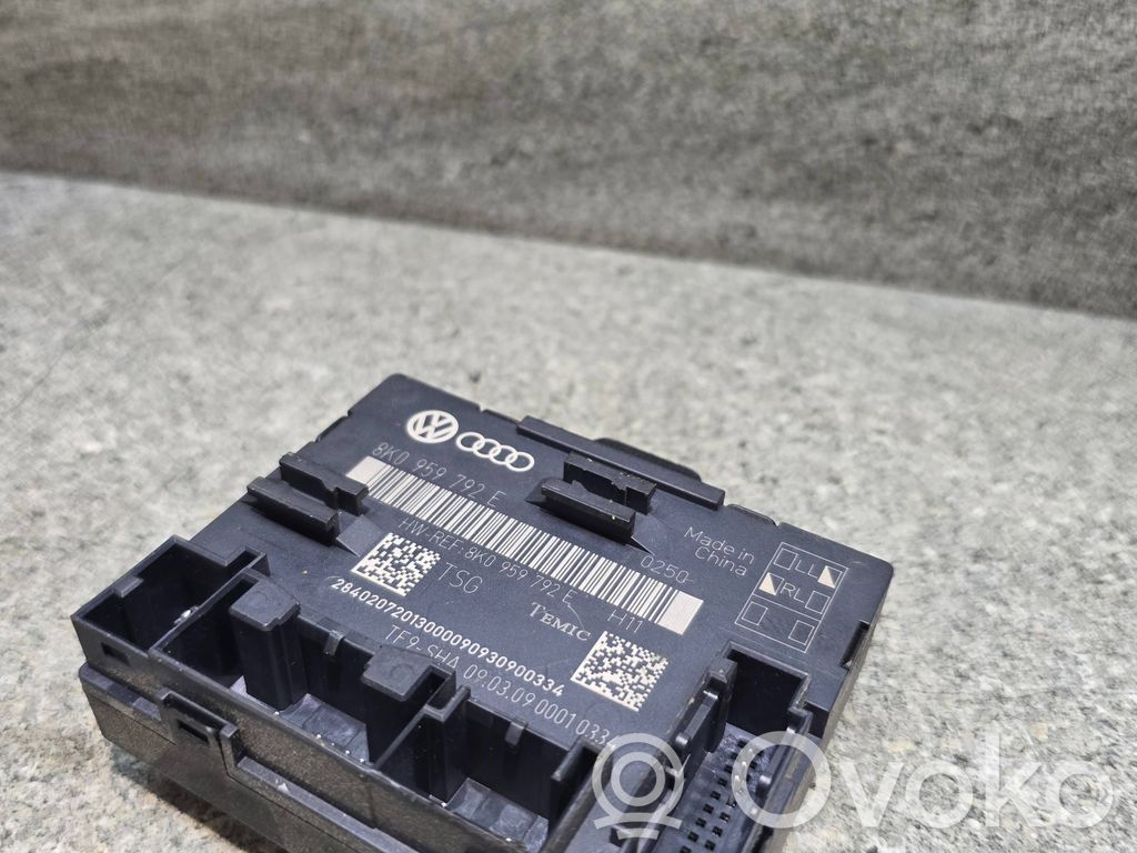 Audi A4 S4 B8 8K Door control unit/module 