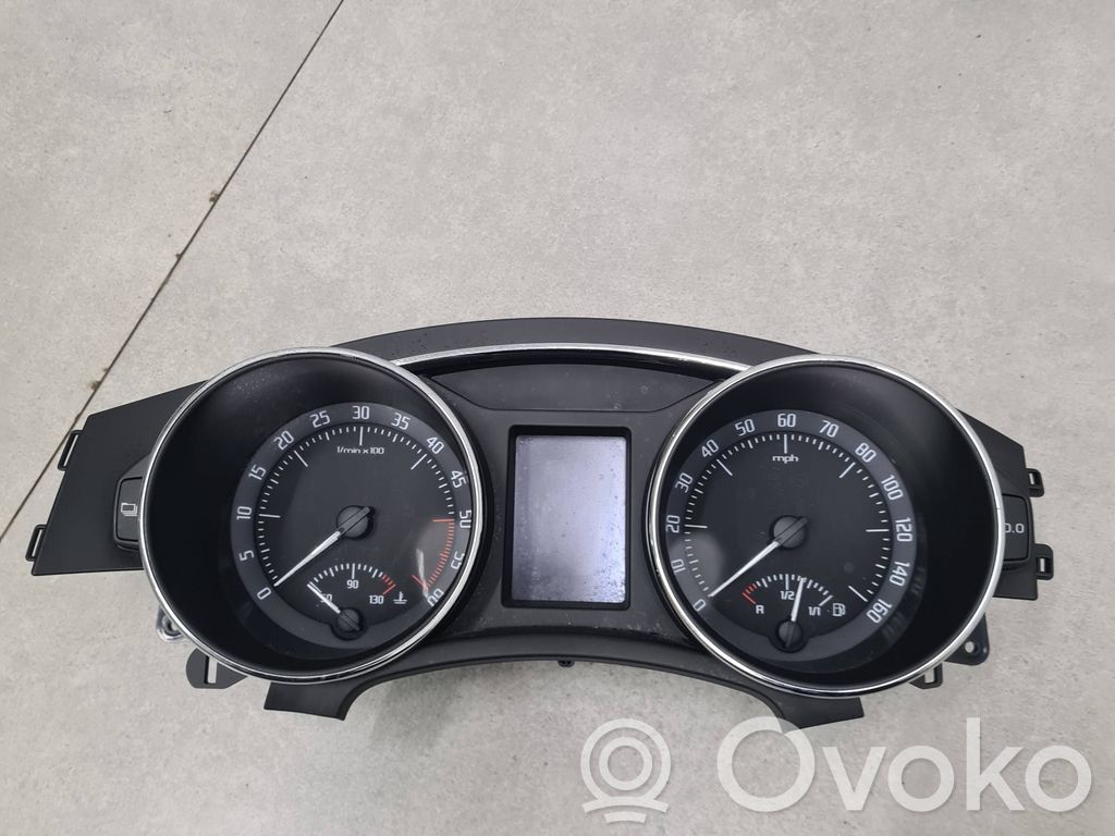 Skoda Superb B6 (3T) Спидометр (приборный щиток) 