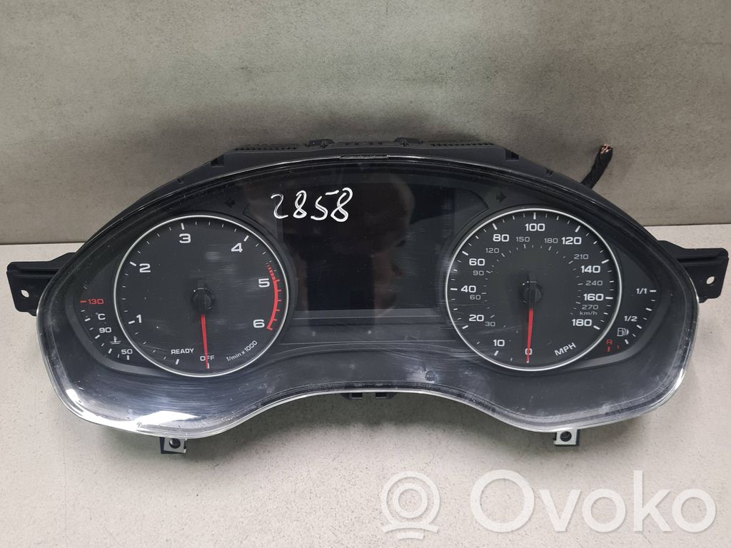 Audi A6 S6 C7 4G Speedometer (instrument cluster) 