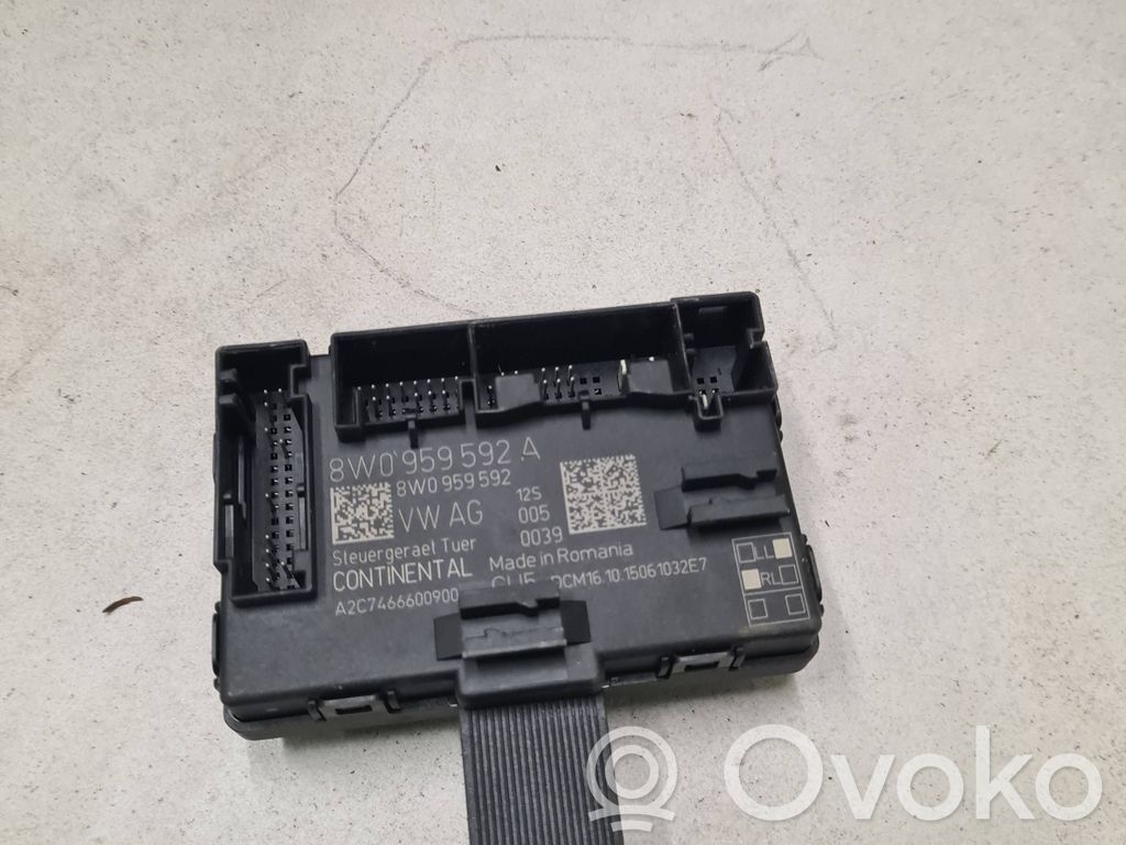 Audi A4 S4 B9 Door control unit/module 