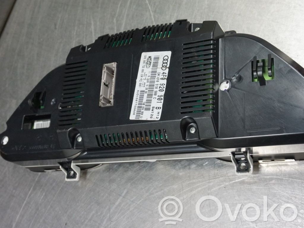 Audi A6 S6 C6 4F Spidometrs (instrumentu panelī) 