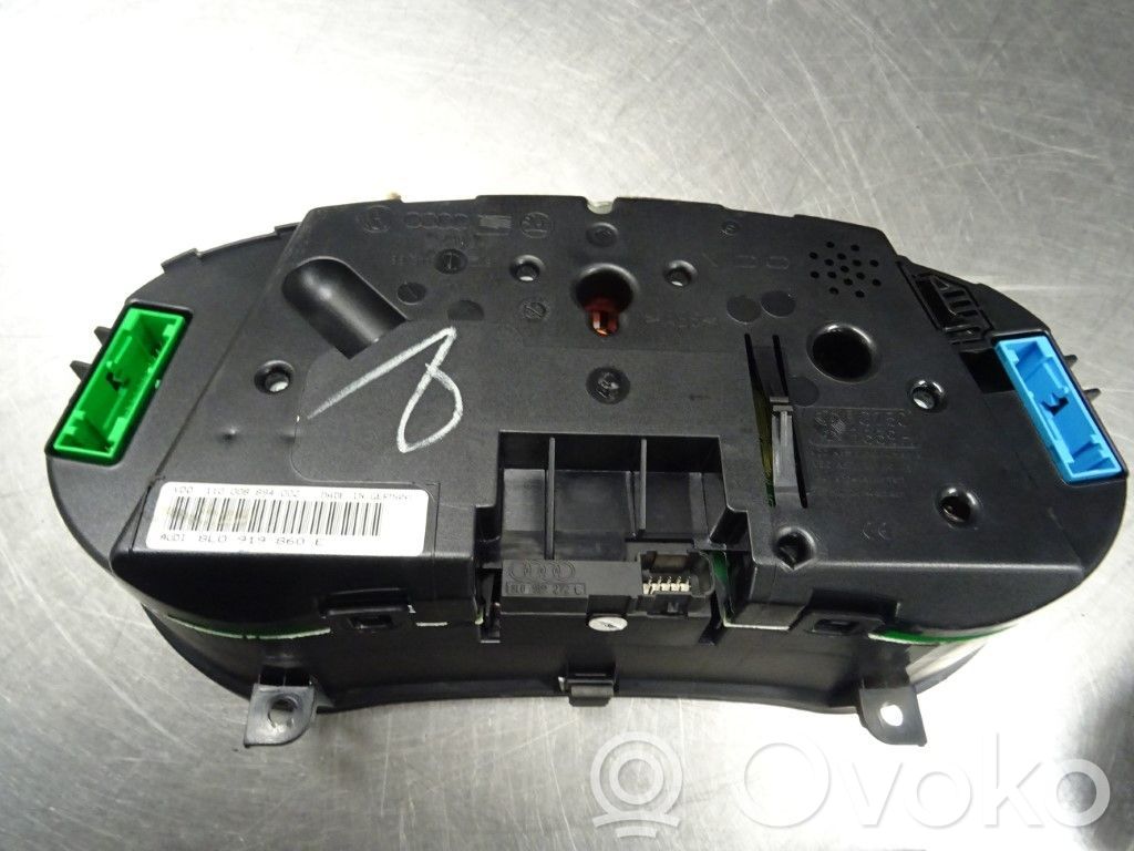Audi A3 S3 8L Speedometer (instrument cluster) 