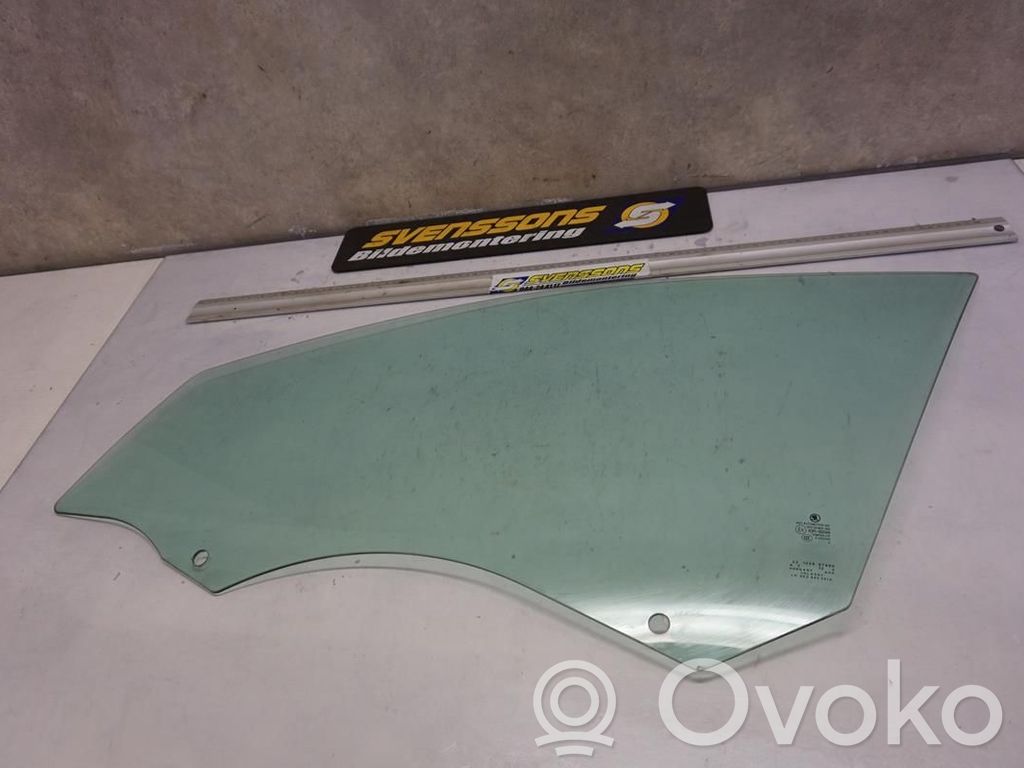 Skoda Octavia Mk3 (5E) Front door window glass four-door 