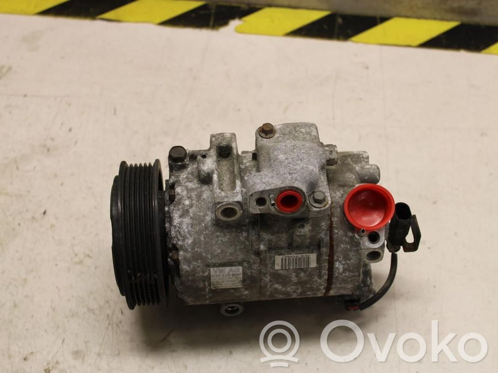 Volkswagen Polo V 6R Kompresor / Sprężarka klimatyzacji A/C 