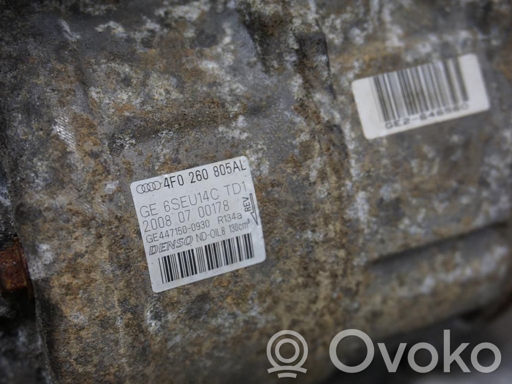 Audi A6 S6 C6 4F Kompresor / Sprężarka klimatyzacji A/C 