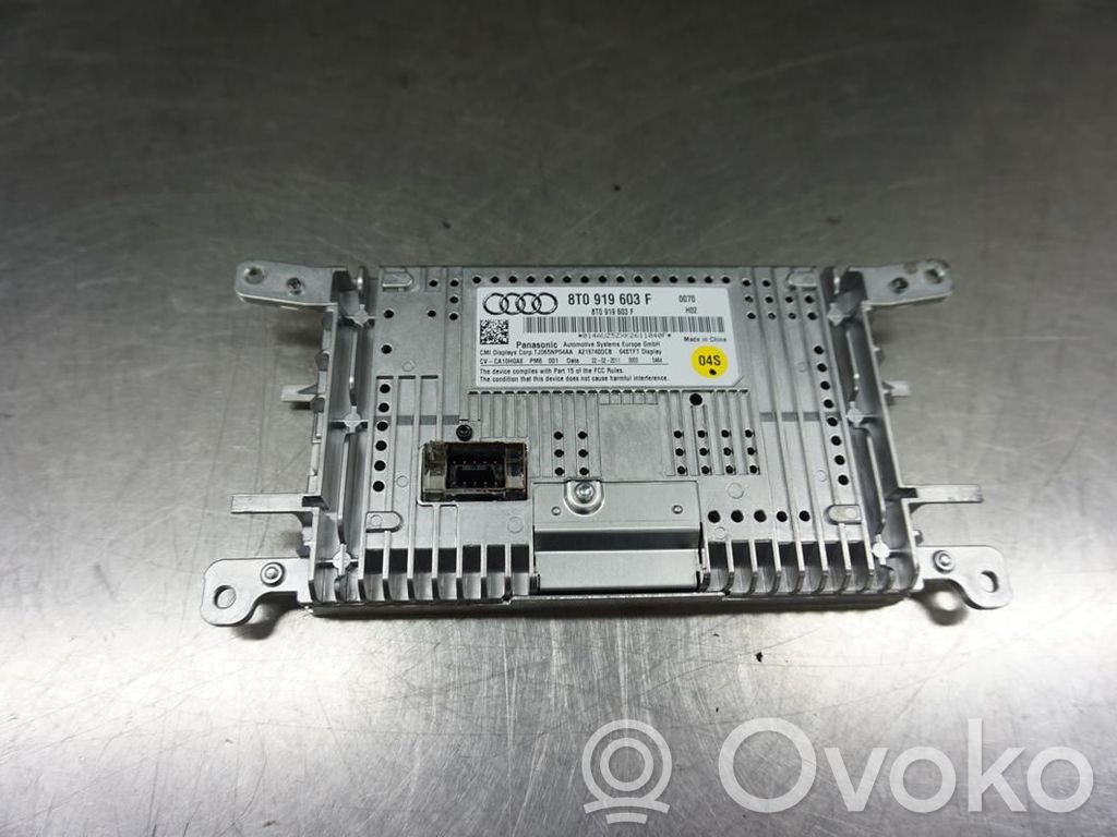 Audi A4 S4 B8 8K Monitori/näyttö/pieni näyttö 