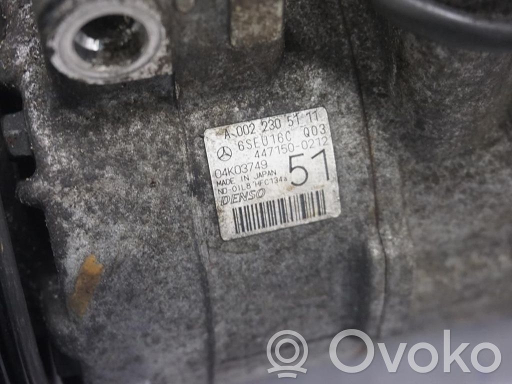 Kompresor / Sprężarka klimatyzacji A/C   0002306411,225880,510142