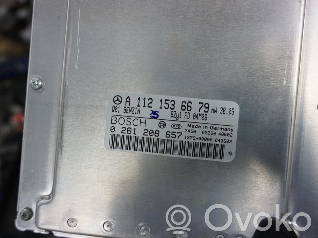 Mercedes-Benz E W211 Injection control unit/module 
