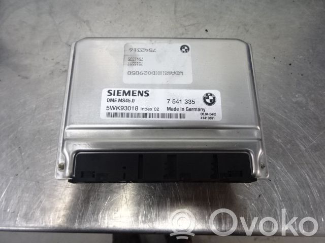BMW 5 E60 E61 Injection control unit/module 