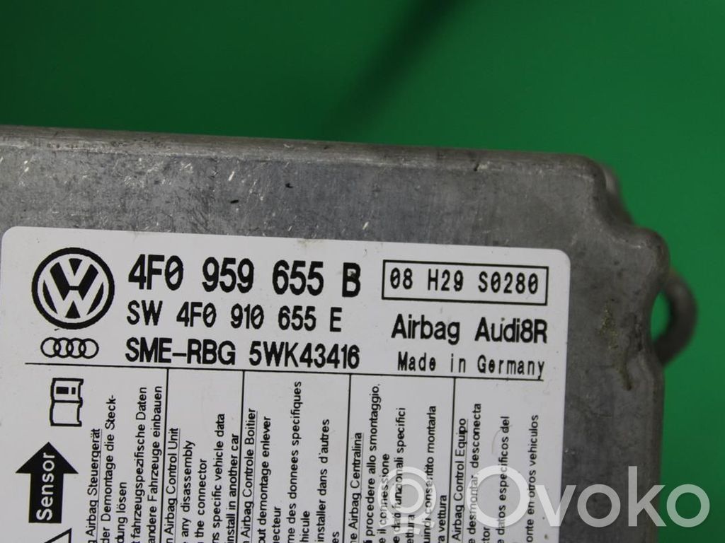 Audi A6 S6 C6 4F Airbagsteuergerät 
