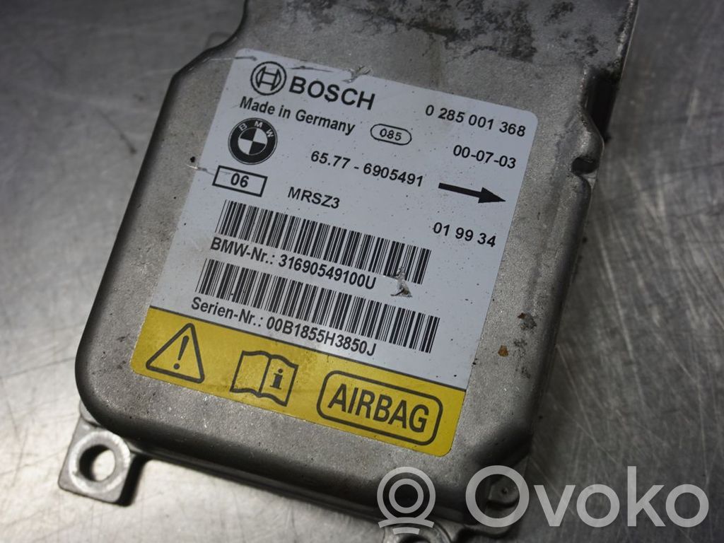BMW 3 E46 Airbagsteuergerät 