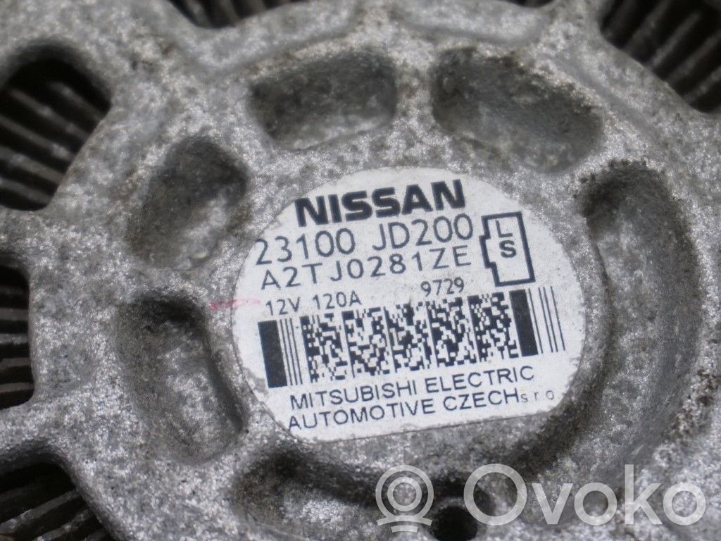 Nissan Qashqai Generatorius 
