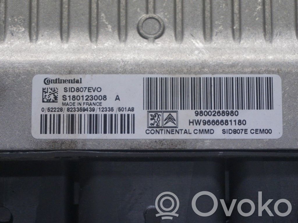 Unité de commande / module d'injection   1608302980,N006958,9678628780